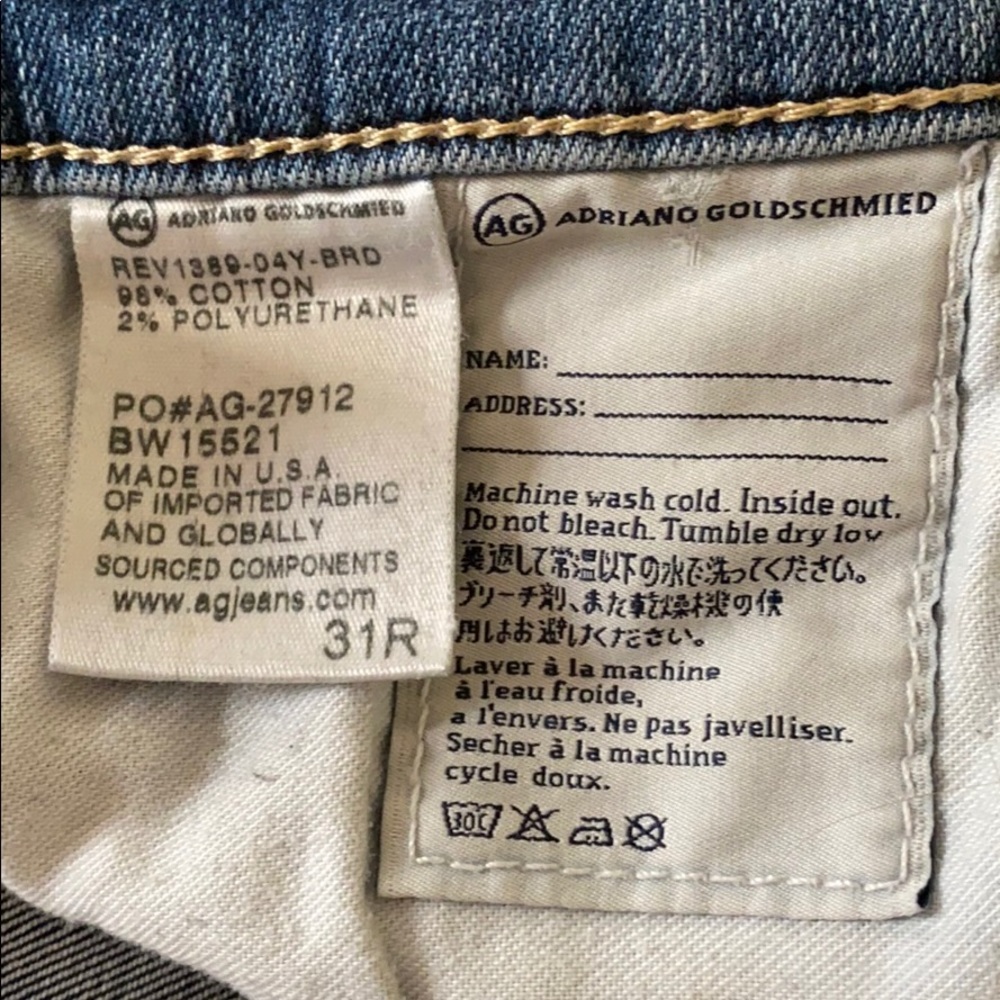 AG Adriano Goldschmied The Legging Ankle Jeans